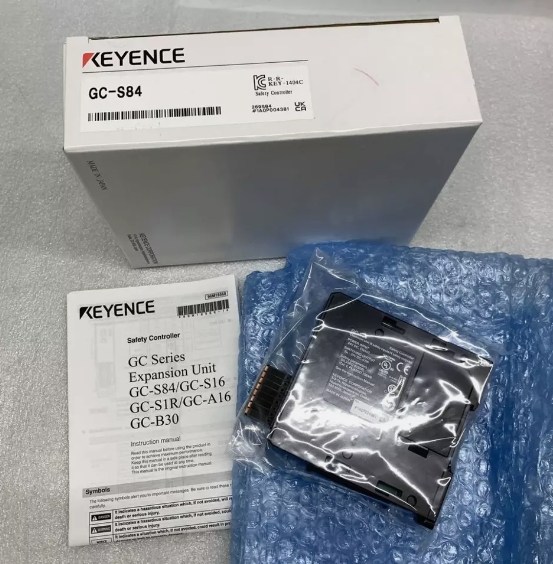 New Keyence GC-S84 Safety Input Output Controller Unit